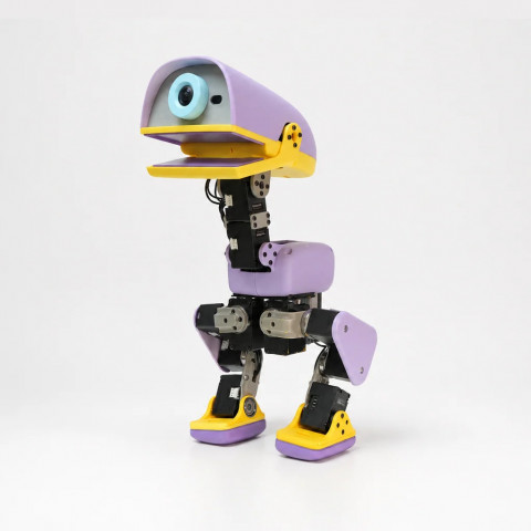 Кишеньковий робот  з ШІ Microduck color: Lavender
